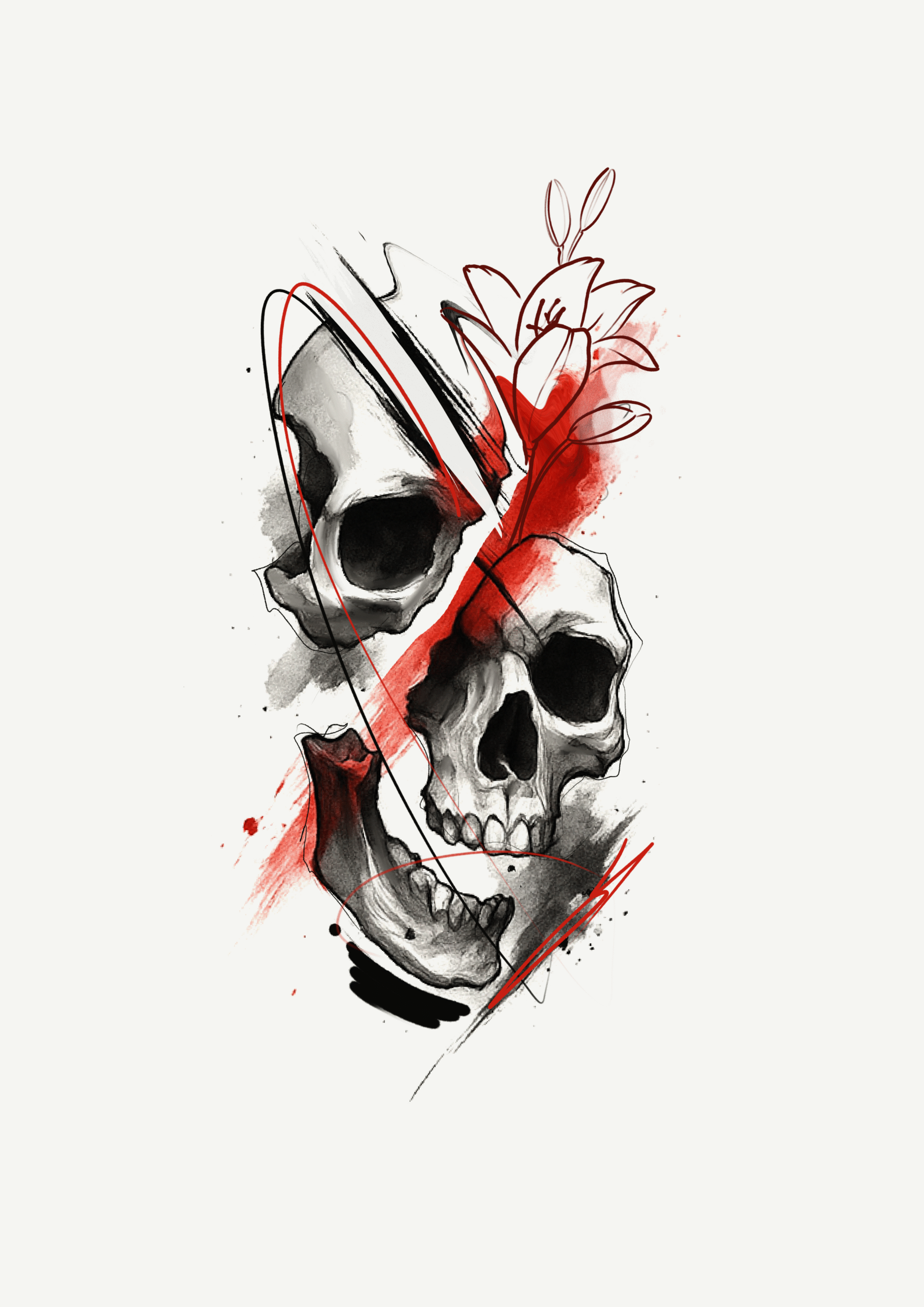 Skull Red